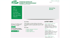 Desktop Screenshot of ecdd-ethiopia.org